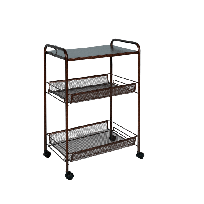 Этажерка напольная Ладья 33КС арт.Э 356 М, медный антик