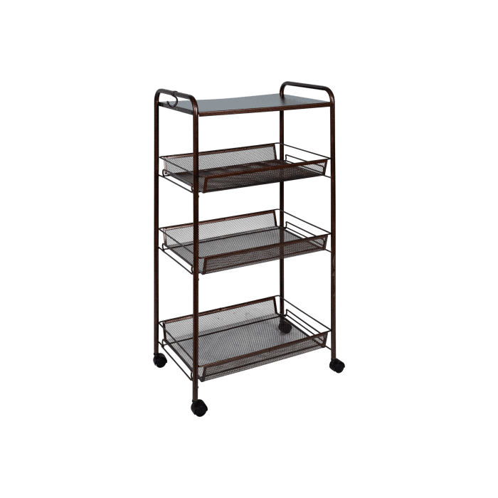 Этажерка напольная Ладья 34КС арт.Э 357 М, медный антик