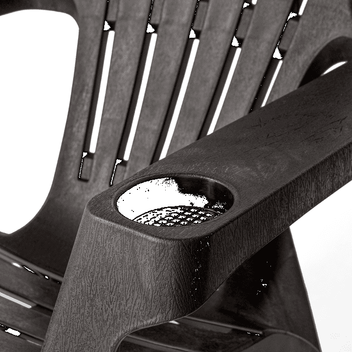 Кресло пластиковое Майами арт.М-GS02 (шоколад)