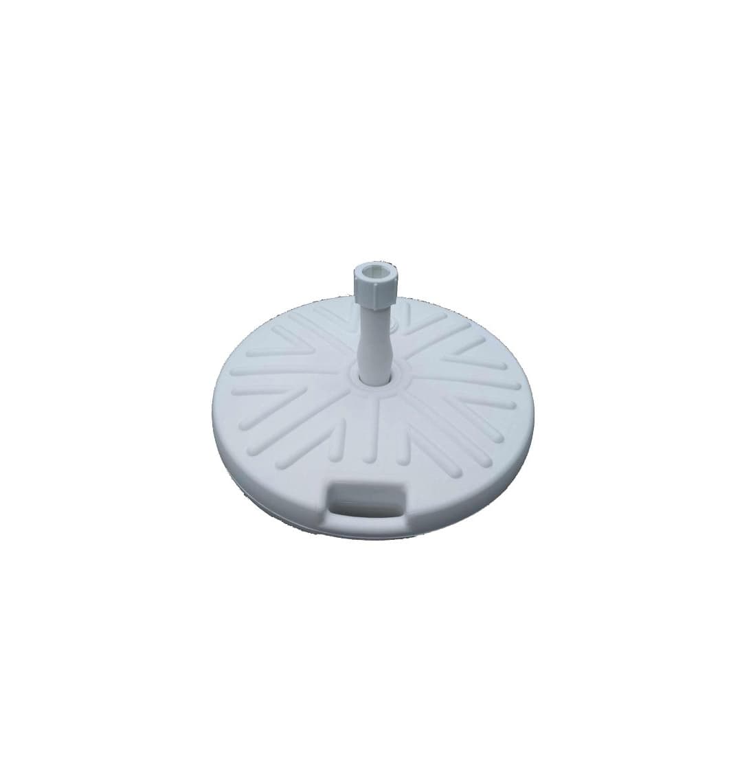 Подставка для зонта арт.59 (пластик, кругая белая) "Garden story"