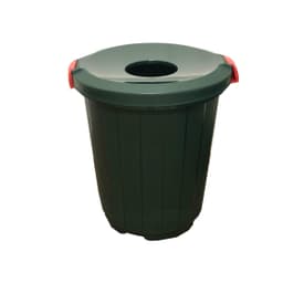 Бак круглый с крышкой-воронкой 105л. (темно-зеленый) арт.3732-МТ005