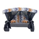 Качели садовые 3-х местные Ранго Премиум Руна арт.3764-GS003