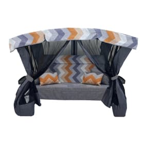 Качели садовые 3-х местные Ранго Премиум Руна арт.3764-GS003