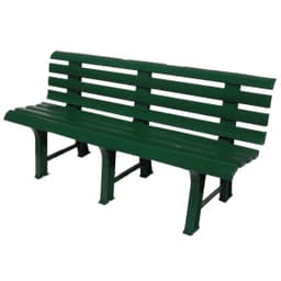 Скамья пластиковая арт.СКП-МТ008 (темно-зеленая)