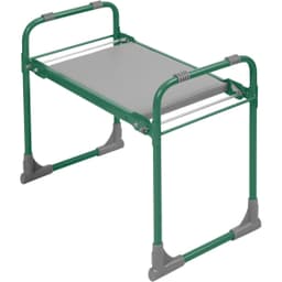 Скамейка садовая СКМ арт.СКМ/3 с мягким сиденьем (зеленая)