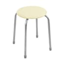 Табурет Классика-2 арт.ТК02/СК (круглое сиденье) светло-бежевый