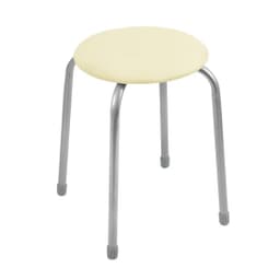 Табурет Классика-2 арт.ТК02/СК (круглое сиденье) светло-бежевый