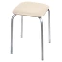 Табурет Классика-3 арт.ТК03/СК (квадратное сиденье) светло-бежевый