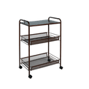 Этажерка напольная Ладья 33КС арт.Э 356 М, медный антик