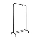 Вешалка гардеробная Радуга 1 арт.ВНП 298 Ч (черный)