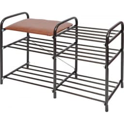 Этажерка для обуви Люкс (широкая) арт.ЭТЛ3/А, медный антик