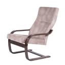 Кресло Кристалл арт.GT7600-МТ001 (каркас орех., сиденье Крем Брюле.)