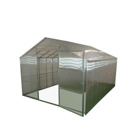 Теплица Агросфера-Домик РАЗБОРНАЯ без СПК (шаг 1 м) 4 места: каркас+перемычки+конек+1 уп метизы с лентойТ/АД/1