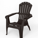 Кресло пластиковое Майами арт.М-GS02 (шоколад)