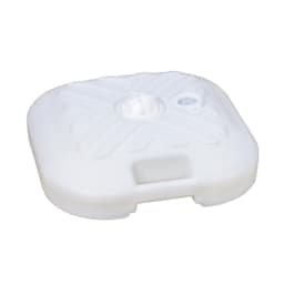 Подставка для зонта арт.58 (пластик, квадратная белая) "Garden story"