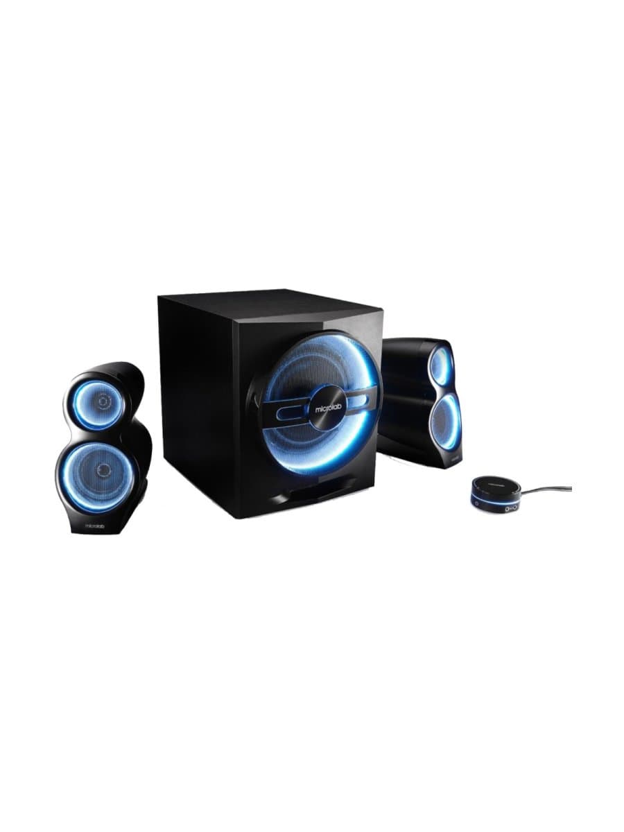 Акустическая система Microlab Speakers T-10 2.1 BLACK 56W (24W+16W*2) CSR Bluetooth V4.0 REMOTE