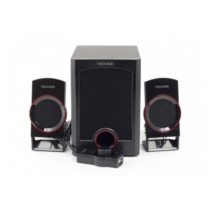 Акустическая система Microlab Subwoofer M-111(09) 2.1 BLACK 12W(3W*2+6W)