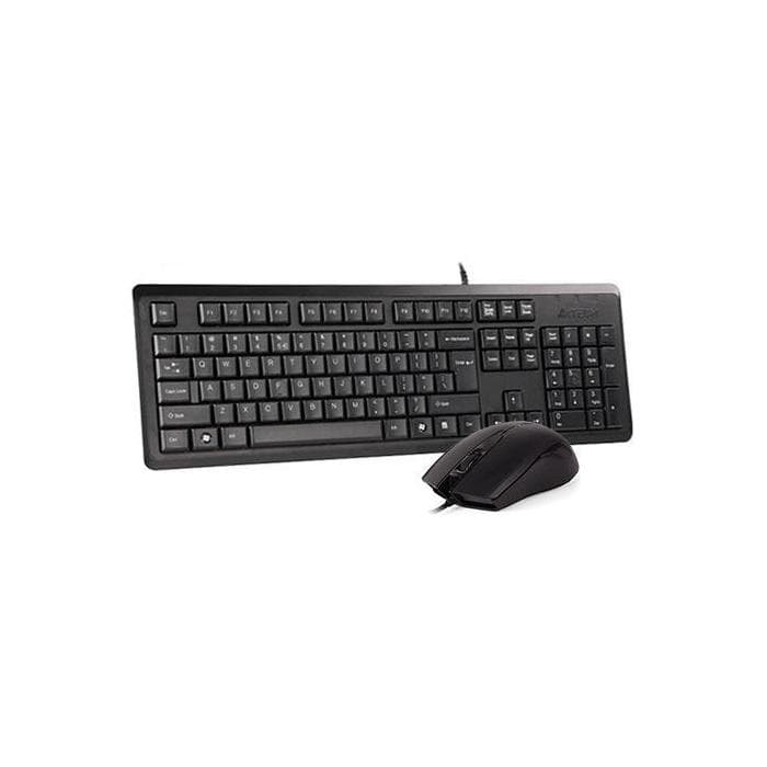 Комплект клавиатура и мышь A4TECH KR-9276 (KR-92+OP-760) KEYBOARD + MOUSE SET USB BLACK US+RUSSIAN