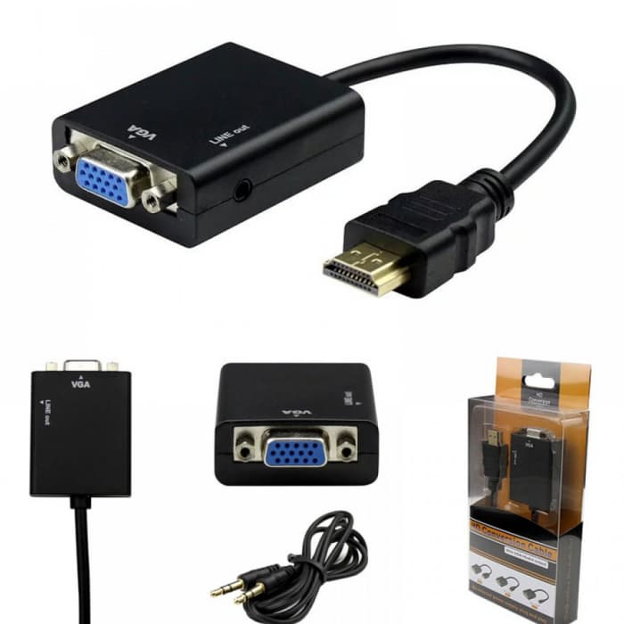 Конвертер-адаптер DVI-D 24+1 Pin Male to VGA 15Pin Female Active Cable Adapter Converter