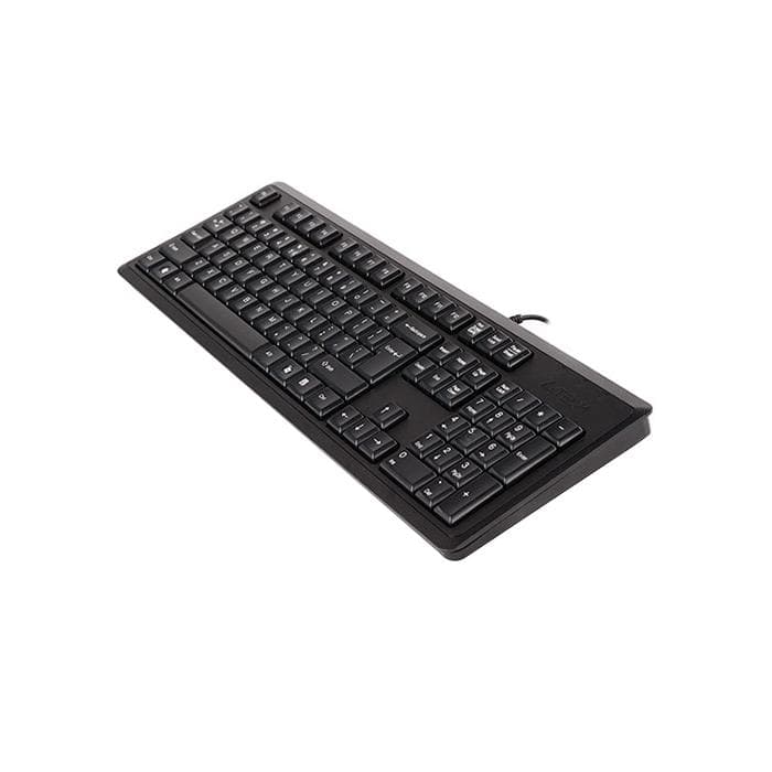 Клавиатура A4TECH KR-92 COMFORT USB ROUND EDGE KEYBOARD BLACK US+RUSSIAN