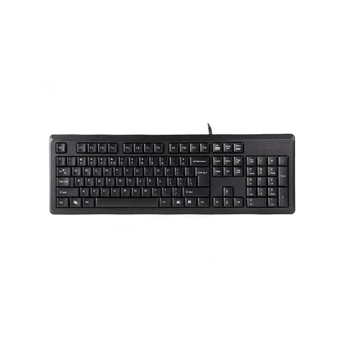 Клавиатура A4TECH KR-92 COMFORT USB ROUND EDGE KEYBOARD BLACK US+RUSSIAN