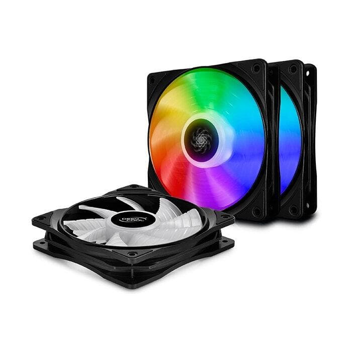Кулер для корпуса DEEPCOOL CF120(3IN1 SET) A-RGB LED 3x120x120x25mm Hydro Bearing 500-1500rpm
