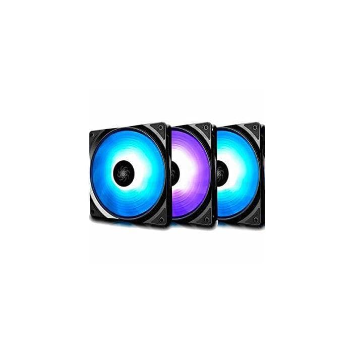 Кулер для корпуса DEEPCOOL RF120 RGB LED 120x120x25mm Hydro Bearing 1300 RPM