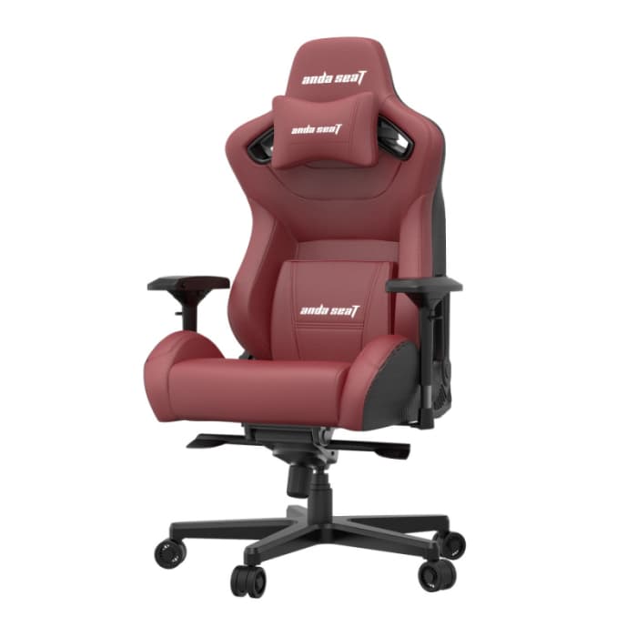 Игровое кресло AndaSeat AD12XL-02-AB-PV/C-A05 Kaiser 2 XL MAROON 4D Armrest 65mm wheels PVC Leather