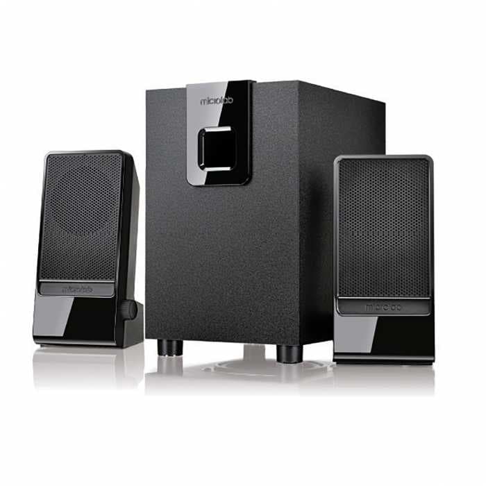 Акустическая система Microlab Subwoofer M-100 MKII 2.1 BLACK 10W (5W+2.5W*2) >45dB