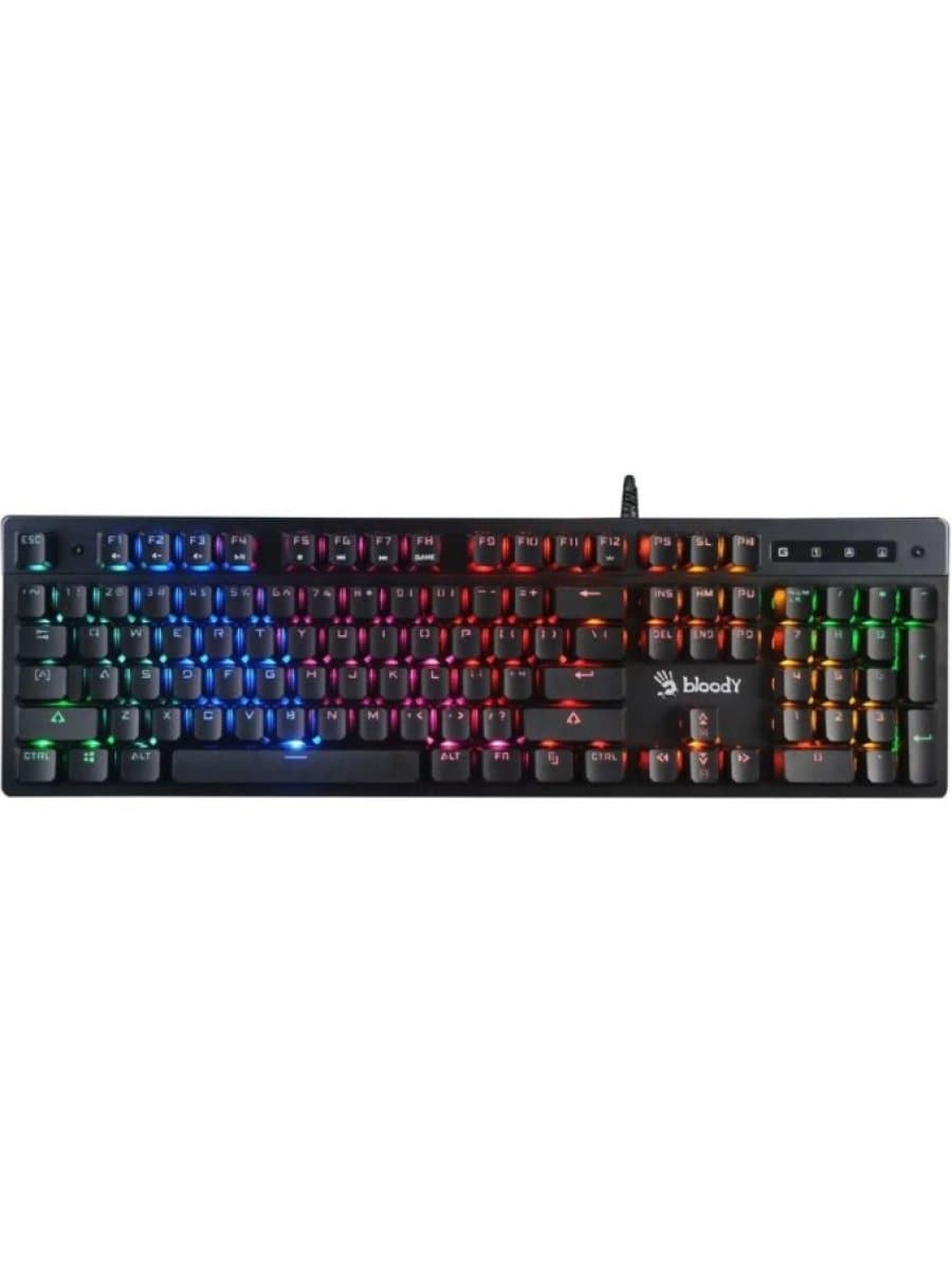 Клавиатура A4TECH BLOODY B500N GAMING MECHA-LIKE SWITCH NEON BACKLIGHT KEYBOARD USB US+RUSSIAN