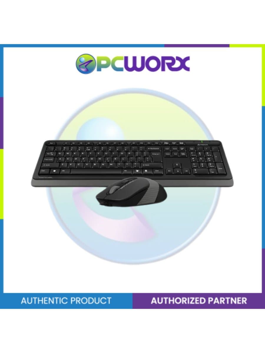 Комплект клавиатура и мышь A4TECH FSTYLER F1010 (FM10+FK10) MULTIMEDIA SLEEK COMFORT KEYBOARD + MOUSE COMBO SET USB BLACK US+R