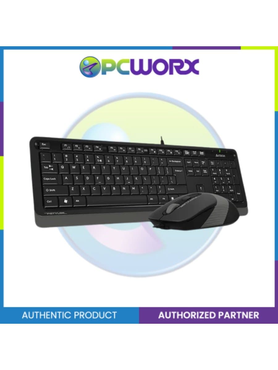 Комплект клавиатура и мышь A4TECH FSTYLER F1010 (FM10+FK10) MULTIMEDIA SLEEK COMFORT KEYBOARD + MOUSE COMBO SET USB BLACK US+R