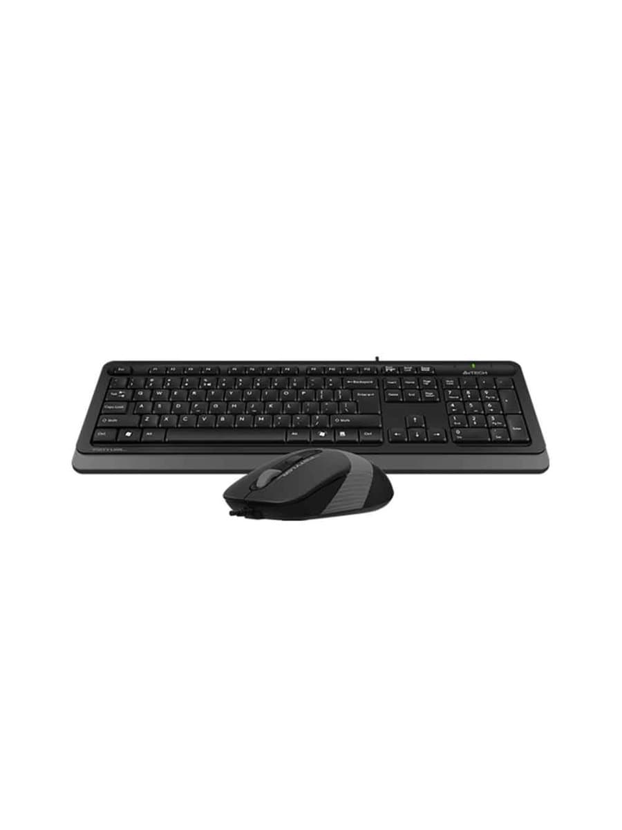 Комплект клавиатура и мышь A4TECH FSTYLER F1010 (FM10+FK10) MULTIMEDIA SLEEK COMFORT KEYBOARD + MOUSE COMBO SET USB BLACK US+R