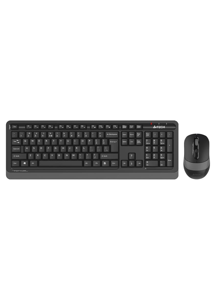 Комплект клавиатура и мышь A4TECH FSTYLER FG1010 (FG10+FGK10) MULTIMEDIA SLEEK COMFORT KEYBOARD + MOUSE COMBO SET WIRELESS BLA