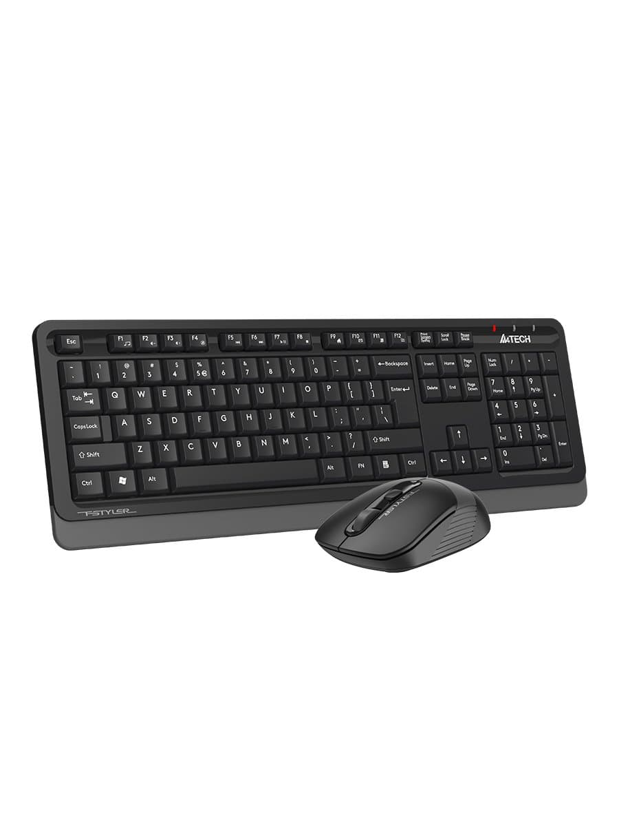 Комплект клавиатура и мышь A4TECH FSTYLER FG1010 (FG10+FGK10) MULTIMEDIA SLEEK COMFORT KEYBOARD + MOUSE COMBO SET WIRELESS BLA