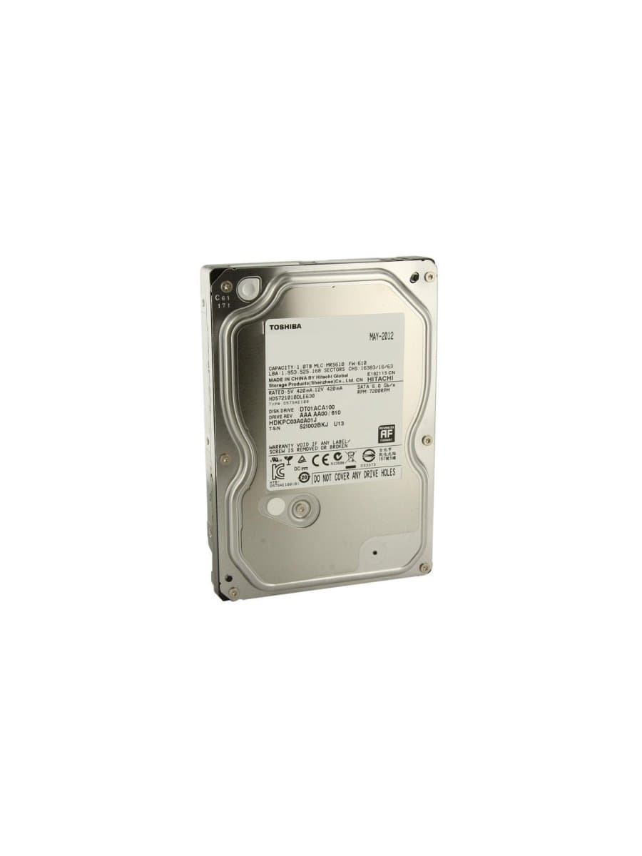 Жесткий диск HDD Toshiba 1TB 7200rpm SATA3 DT01ACA100