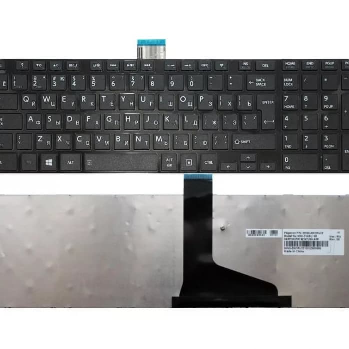 Клавиатура для ноутбука Toshiba L850 (KBDZC850)