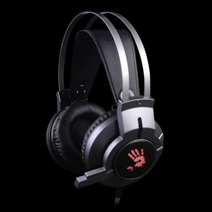 Наушники с микрофоном A4Tech BLOODY G437 Gaming Gun Black USB