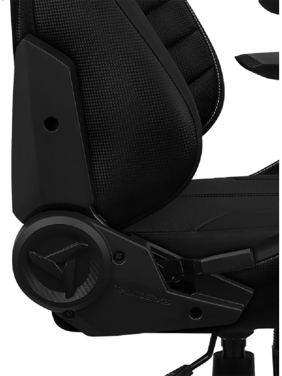 Игровое кресло ThunderX3 TC5 BLACK 3D Armrest 65mm wheels PVC Leather
