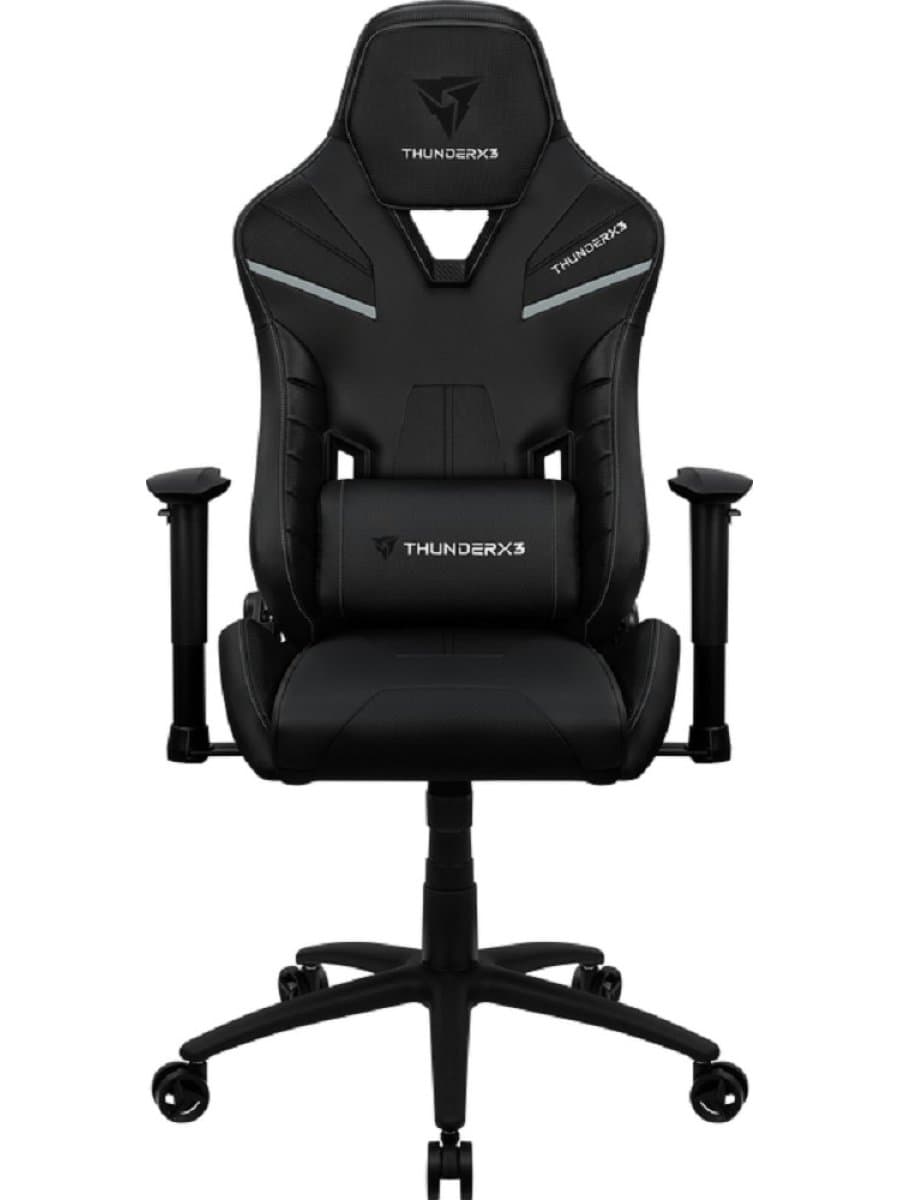 Игровое кресло ThunderX3 TC5 BLACK 3D Armrest 65mm wheels PVC Leather