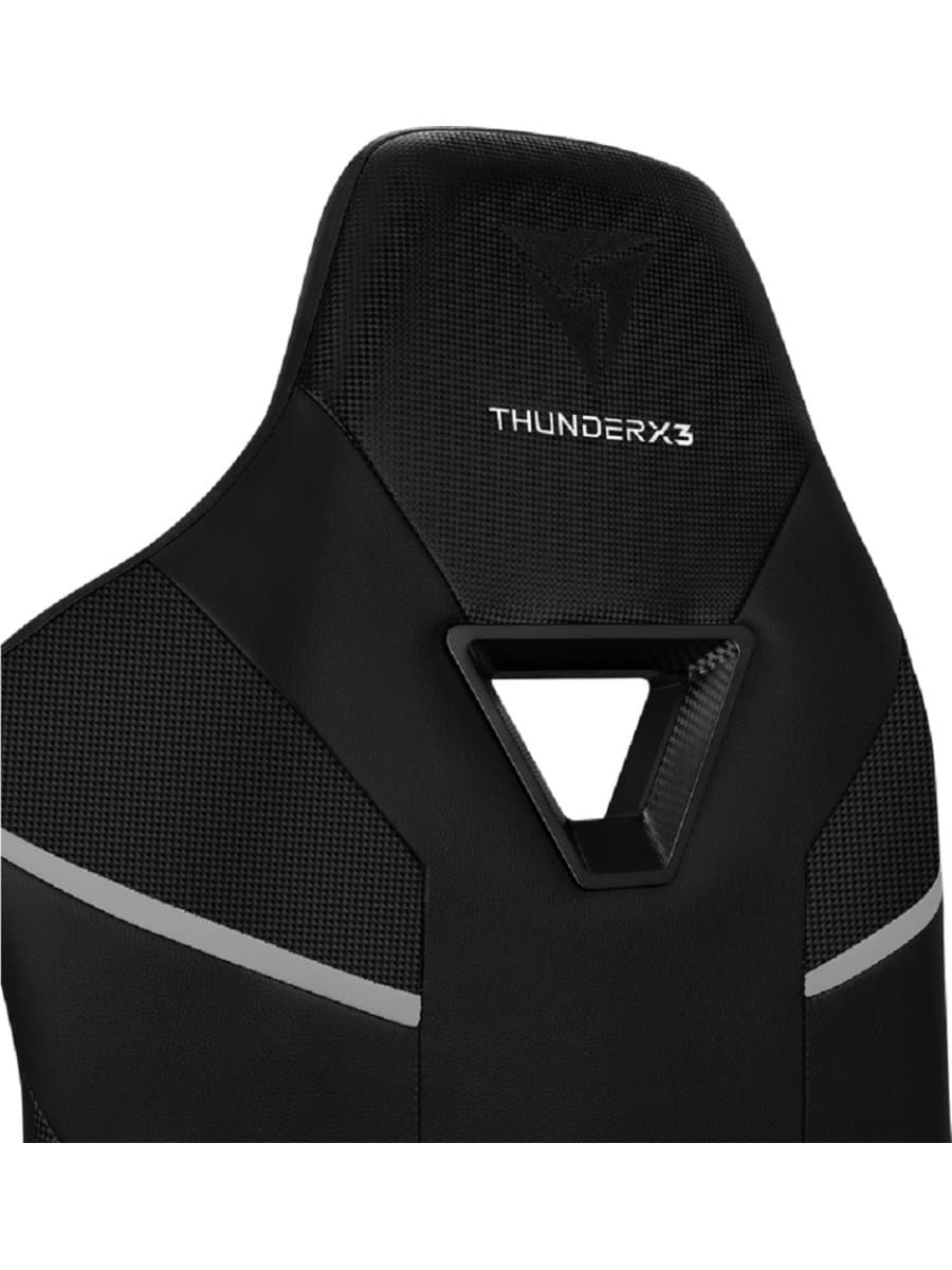 Игровое кресло ThunderX3 TC5 BLACK 3D Armrest 65mm wheels PVC Leather