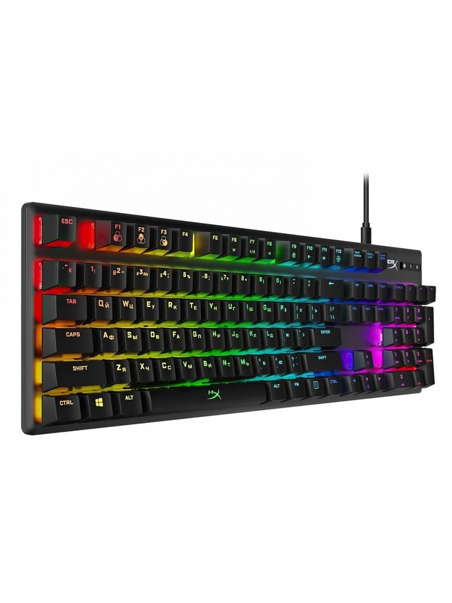 Механическая игровая клавиатура HyperX Alloy Origins Blue 4P5P0AX#ACB (HX-KB6BLX-RU) Mechanical Gaming Keyboard,RGB, RU
