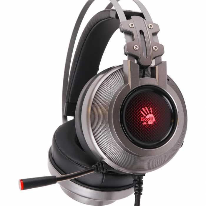 Наушники с микрофоном A4Tech BLOODY G570 RGB Gaming 7.1 USB Black/Grey