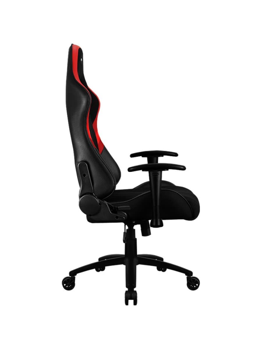 Игровое кресло AEROCOOL AERO 1 ALPHA BLACK&RED 2D Armrest 65mm wheels PVC Leather