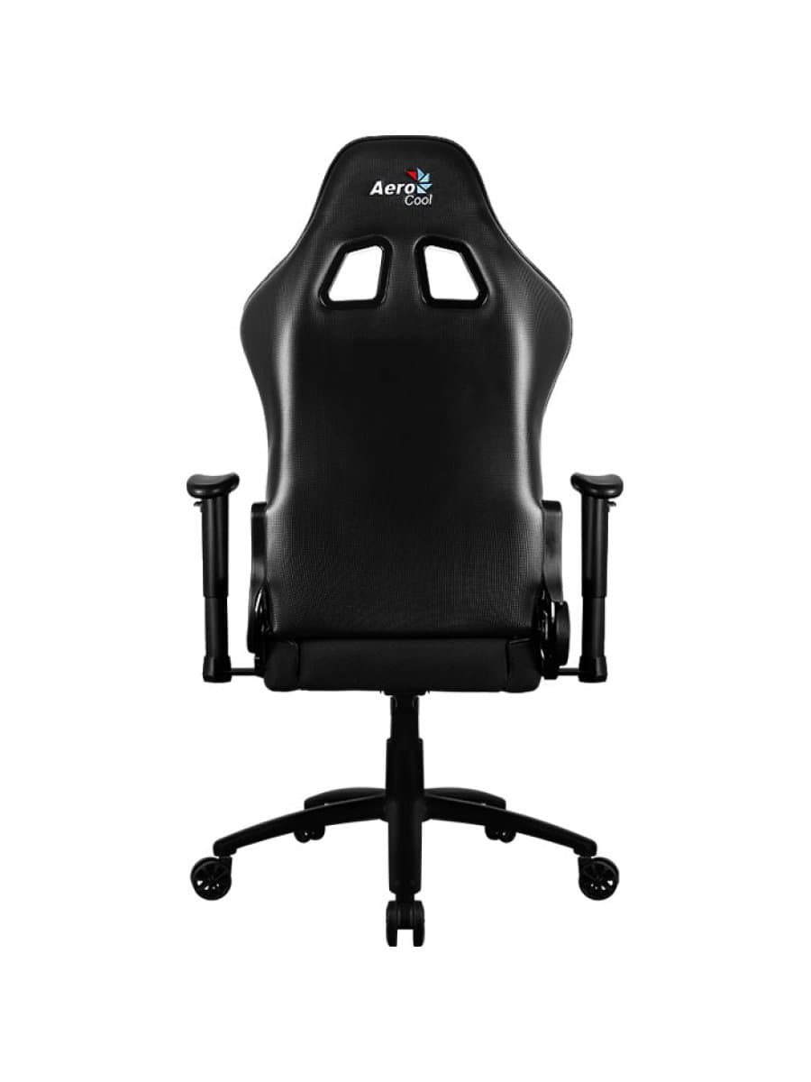 Игровое кресло AEROCOOL AERO 1 ALPHA BLACK&RED 2D Armrest 65mm wheels PVC Leather