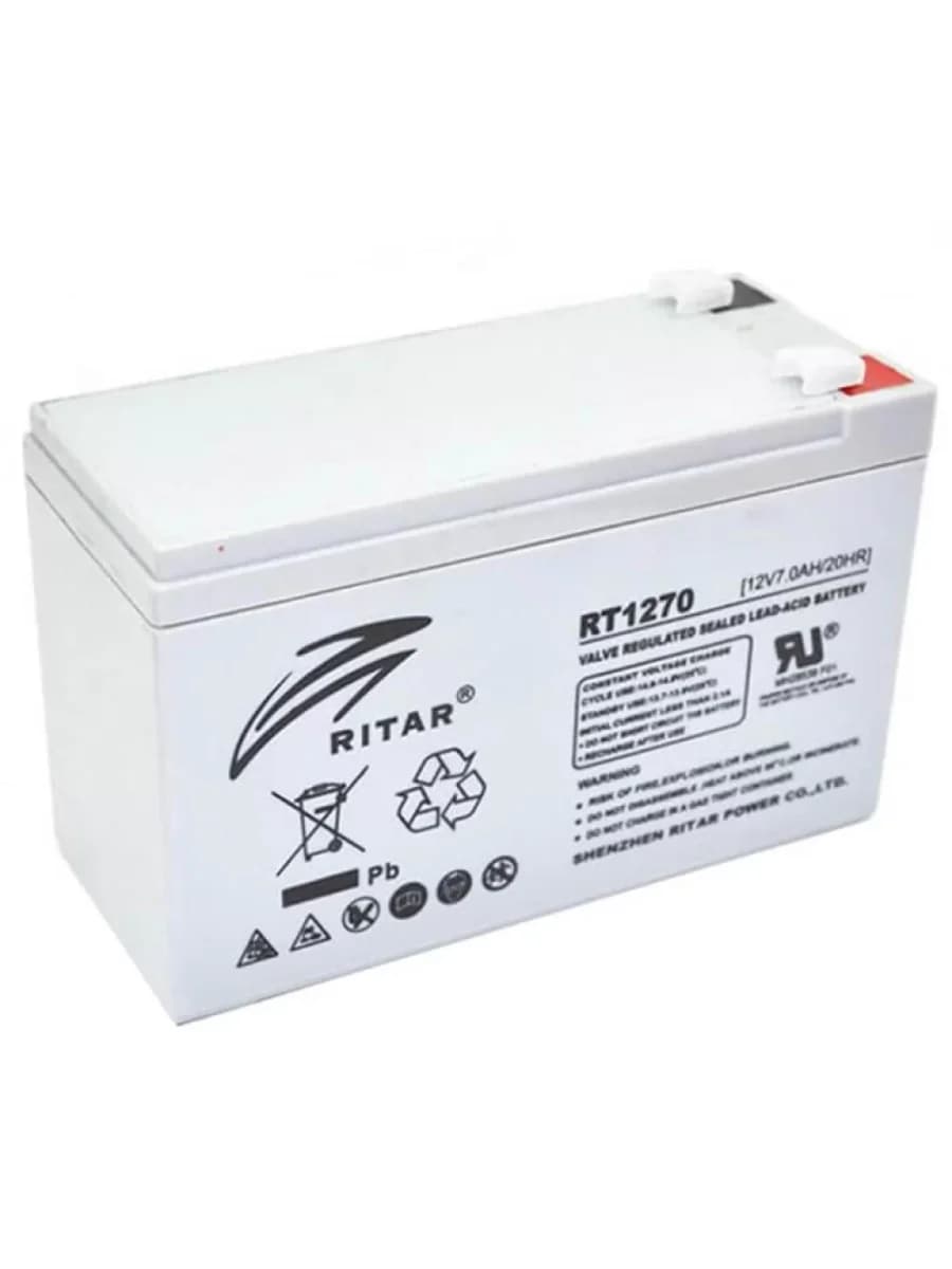 Аккумулятор 12V 7AH Ritar RT1270