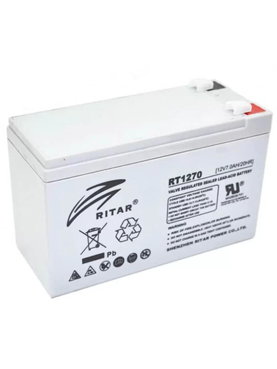 Аккумулятор 12V 7AH Ritar RT1270