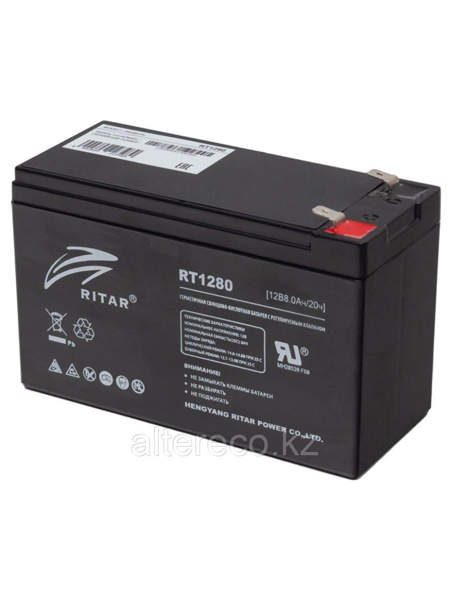 Аккумулятор 12V 8AH Ritar RT1280