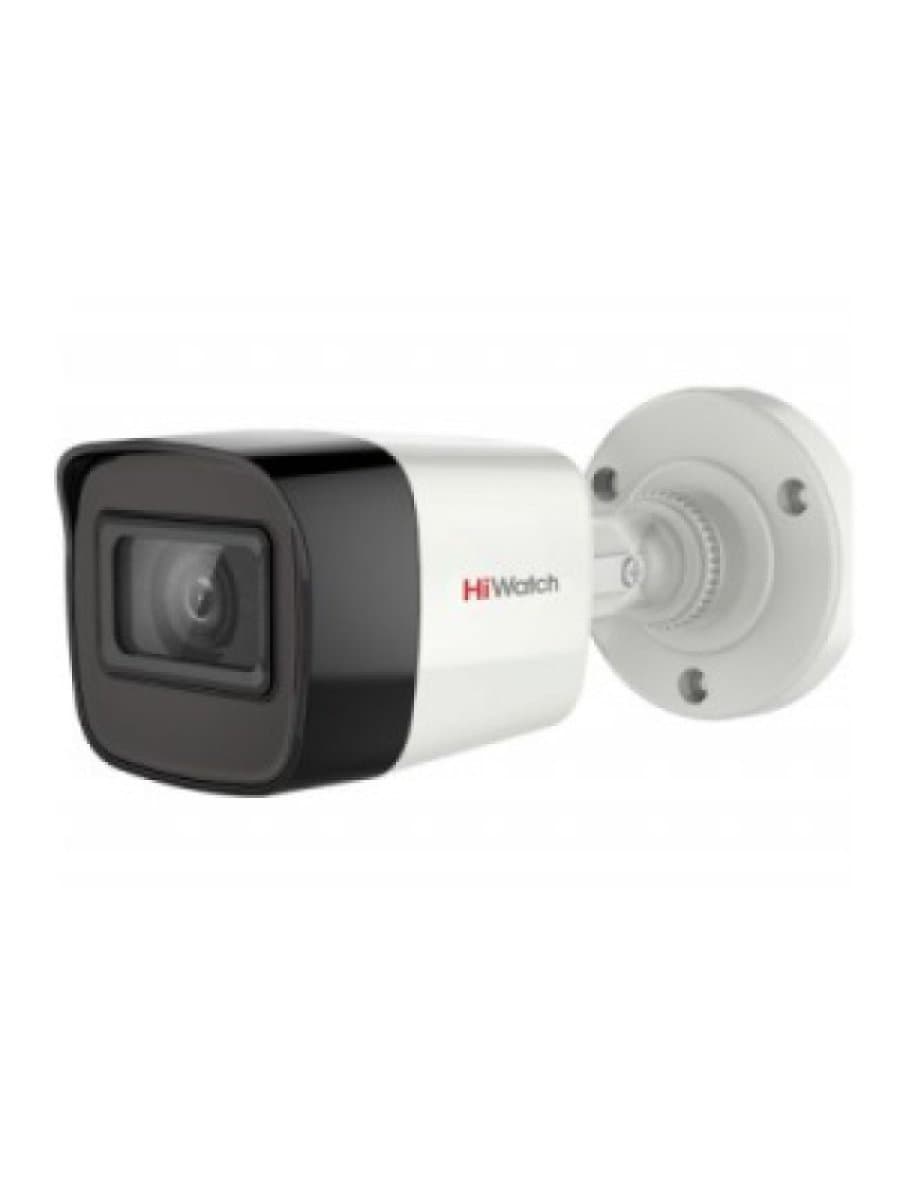 HD-TVI видеокамера HIWATCH DS-T280 (2.8mm) цилиндр,уличная 2MP,IR 20M