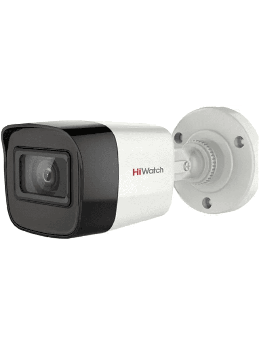 HD-TVI видеокамера HIWATCH DS-T280 (2.8mm) цилиндр,уличная 2MP,IR 20M